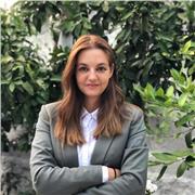 Docente di diritto impartisce lezioni di diritto per le scuole medie e superiori